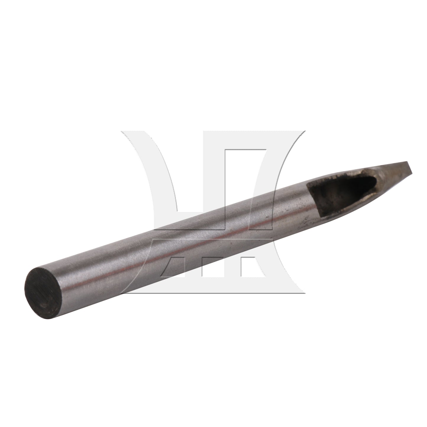 BQLZR 6 x Silver Steel Rectangle Pattern Punch Tool for Leather Punch