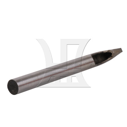 BQLZR 6 x Silver Steel Rectangle Pattern Punch Tool for Leather Punch