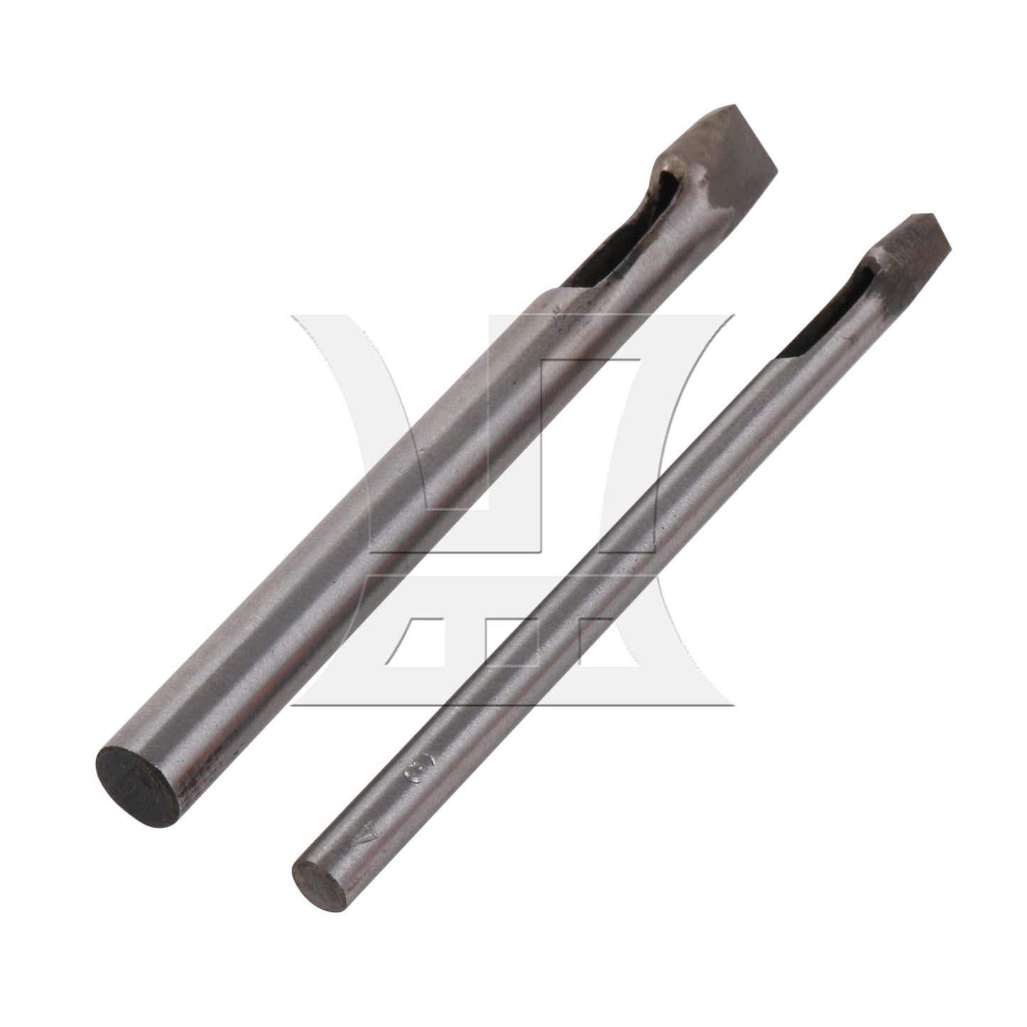 BQLZR 6 x Silver Steel Rectangle Pattern Punch Tool for Leather Punch