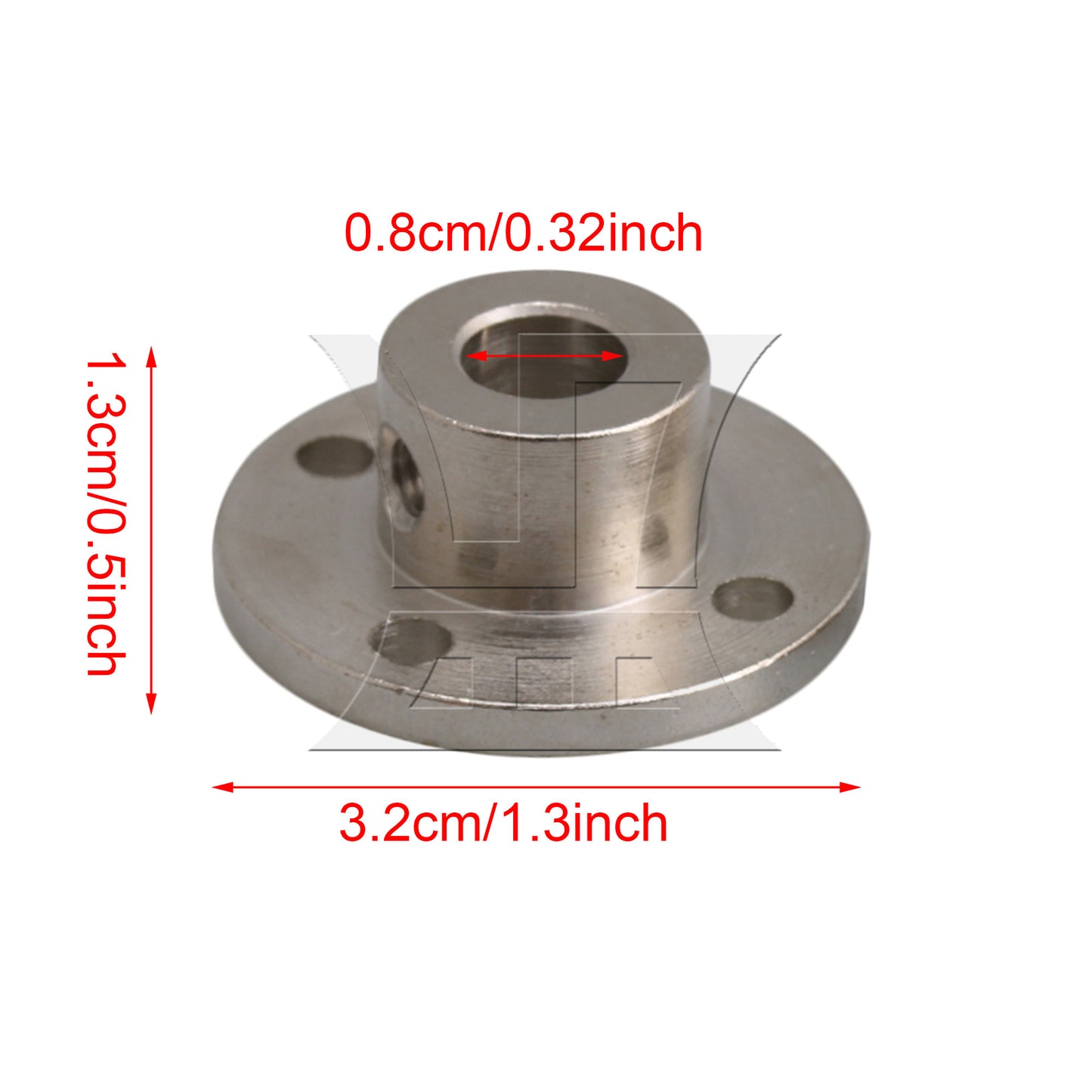 BQLZR Rigid Flange Coupling Motor Guide Shaft Coupler Motor Connector 8mm