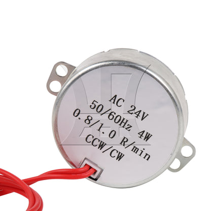BQLZR AC24V Turntable Shaft Synchronous Motor 0.8-1.0RPM Speed for Air Conditioner