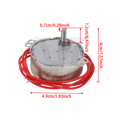 BQLZR AC24V Turntable Shaft Synchronous Motor 0.8-1.0RPM Speed for Air Conditioner