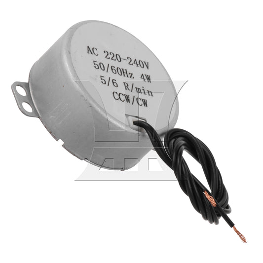 BQLZR Metal Synchronous Gear Motor 5-6rpm AC220V for Massager 4KGF.CM