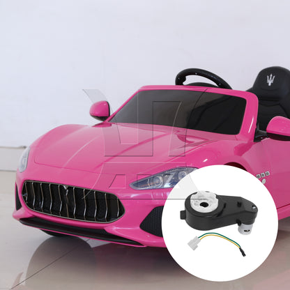 BQLZR 12V 30000RPM Plastic Electric Motor with Gear Box Wheels with Connection Line