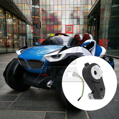 BQLZR 12V 30000RPM Plastic Electric Motor with Gear Box Wheels with Connection Line