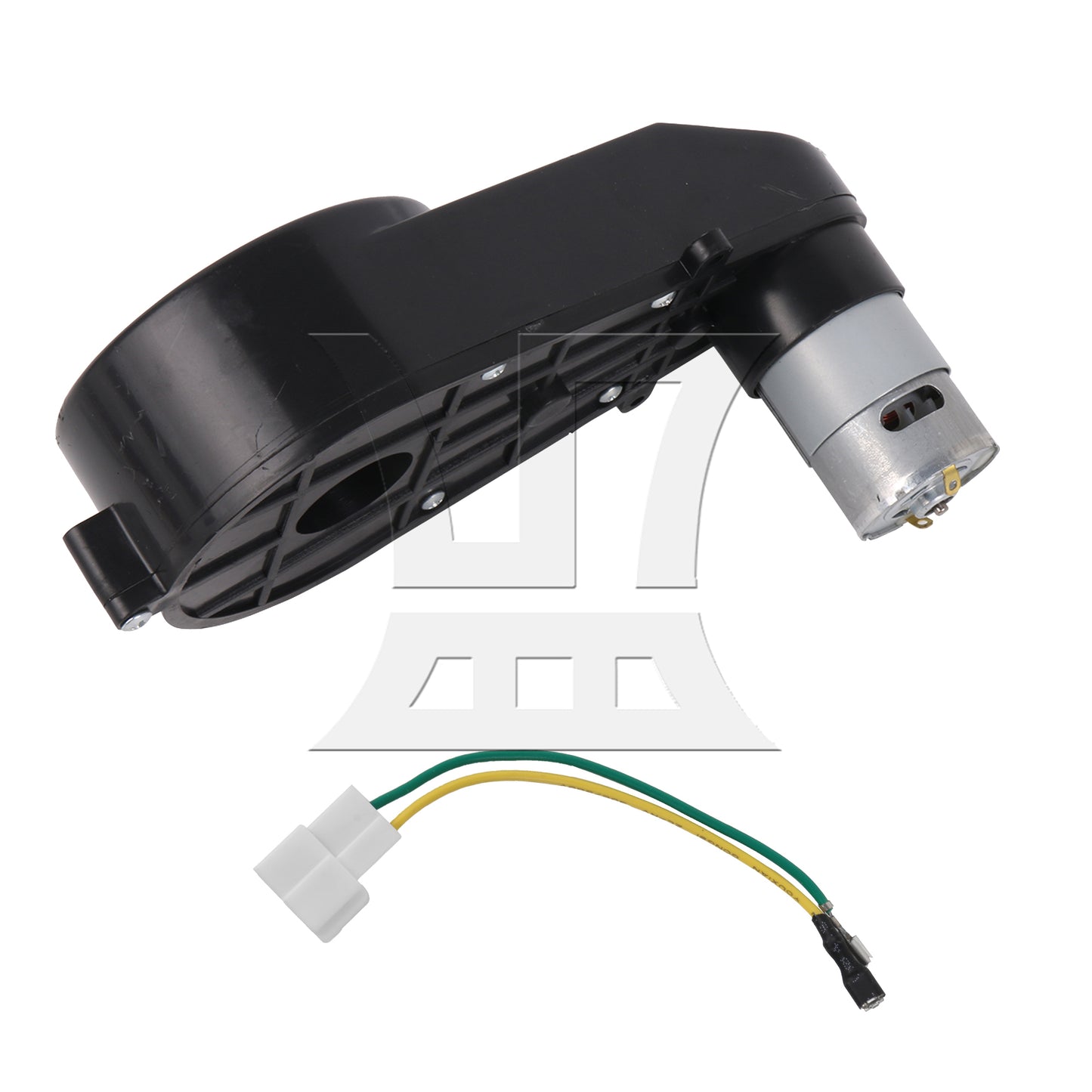 BQLZR 12V 30000RPM Plastic Electric Motor with Gear Box Wheels with Connection Line