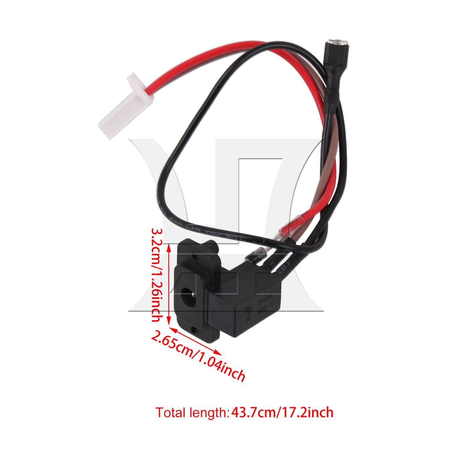 BQLZR 2Pin-Charging Port Ride On Car Power Charging Interface Cable Harness