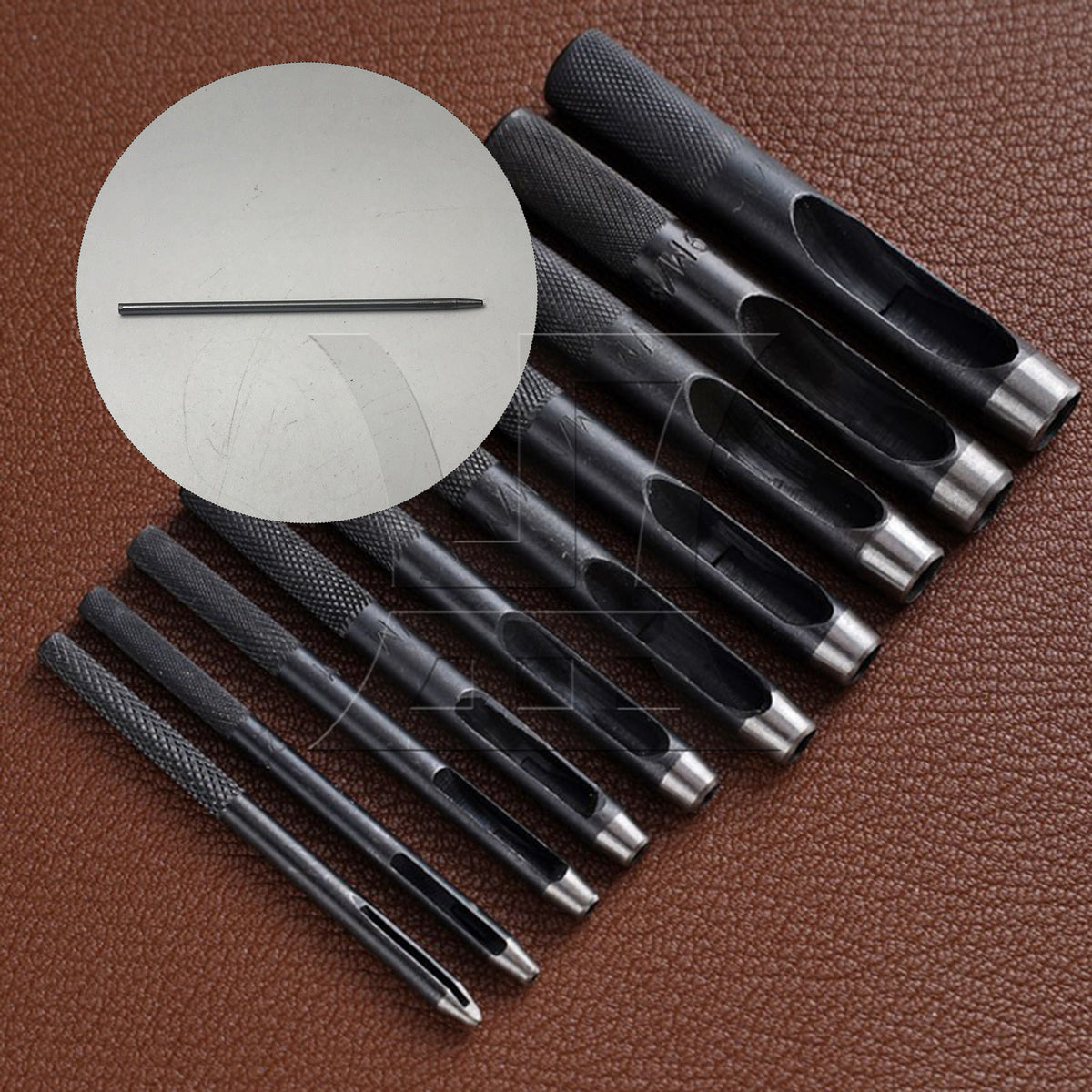BQLZR 1pc Leathercraft Hollow Hole Punch Tool 1mm for DIY Leather