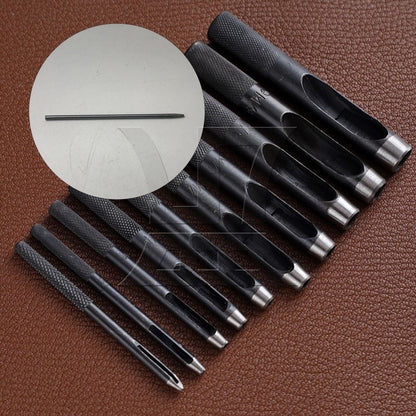 BQLZR 1pc Leathercraft Hollow Hole Punch Tool 1mm for DIY Leather