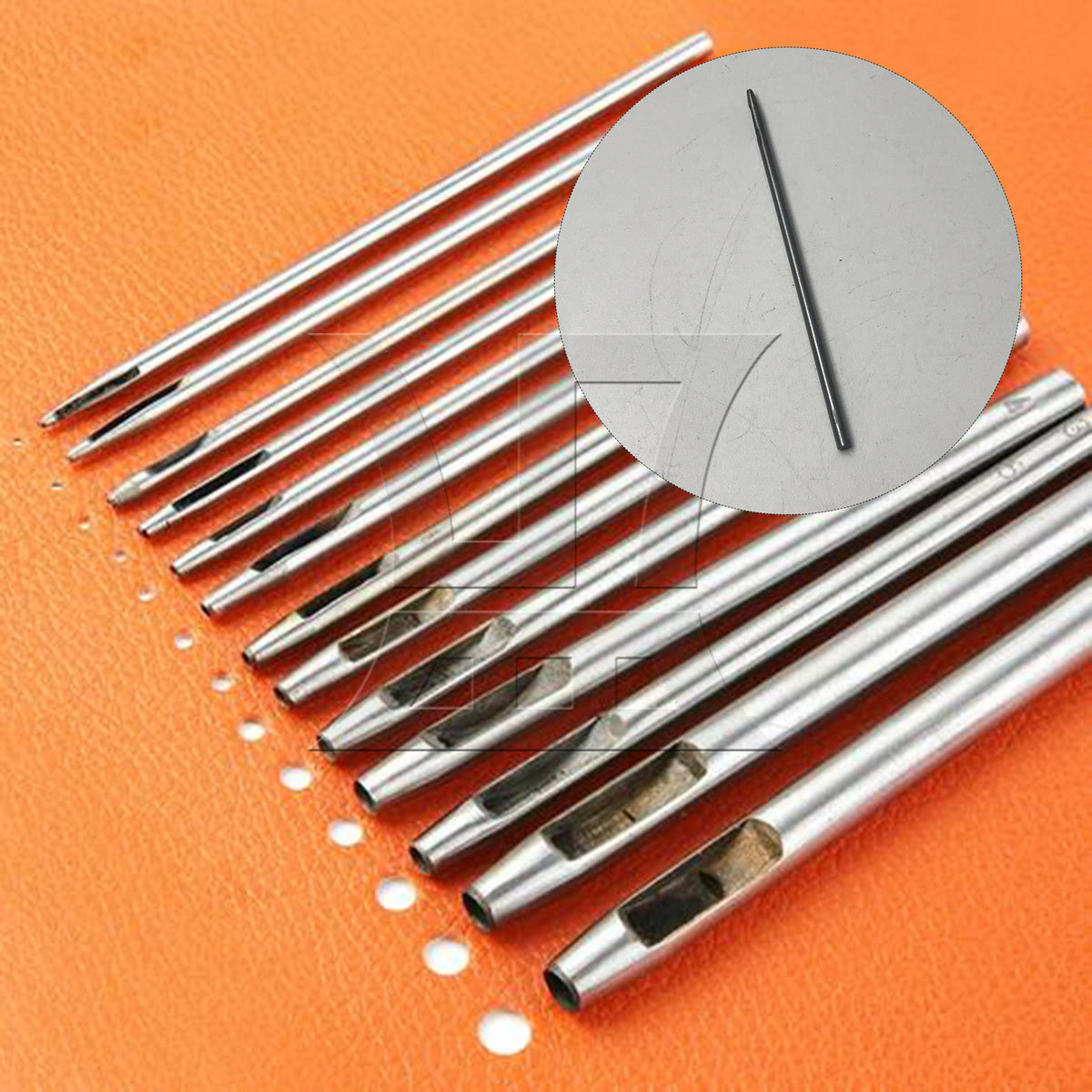 BQLZR 1pc Leathercraft Hollow Hole Punch Tool 1mm for DIY Leather