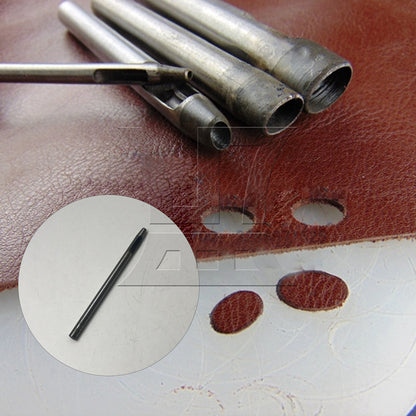 BQLZR 1pc Leathercraft Hollow Hole Punch Tool 3mm for Pattern Punching