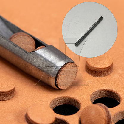 BQLZR 1pc Leather Hollow Punch 4 x 3mm for Belt Punching, Leather Bag Punching