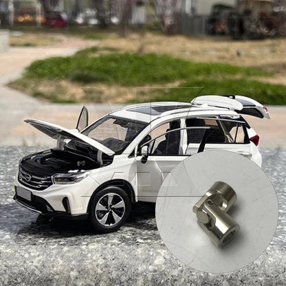 BQLZR 1pc RC Joint Shaft Coupler 6-6mm Model Car Model Boat Replacement Metal Coupling