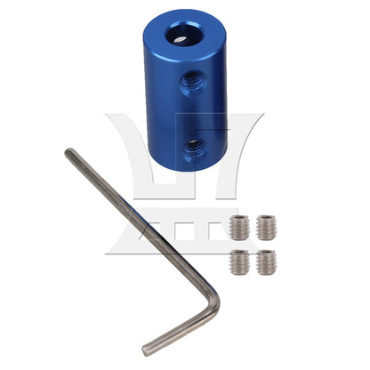 BQLZR 1pc Aluminum Alloy Coupling D14L25 6-6mm for Blower 3D Printers