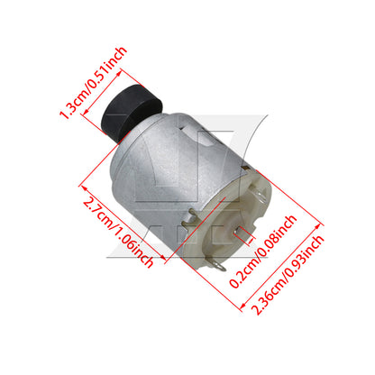 BQLZR 1pc DC Vibration Motor Dc3/6V Circular Vibration Motor Diy Small Appliance Vibrator Motor