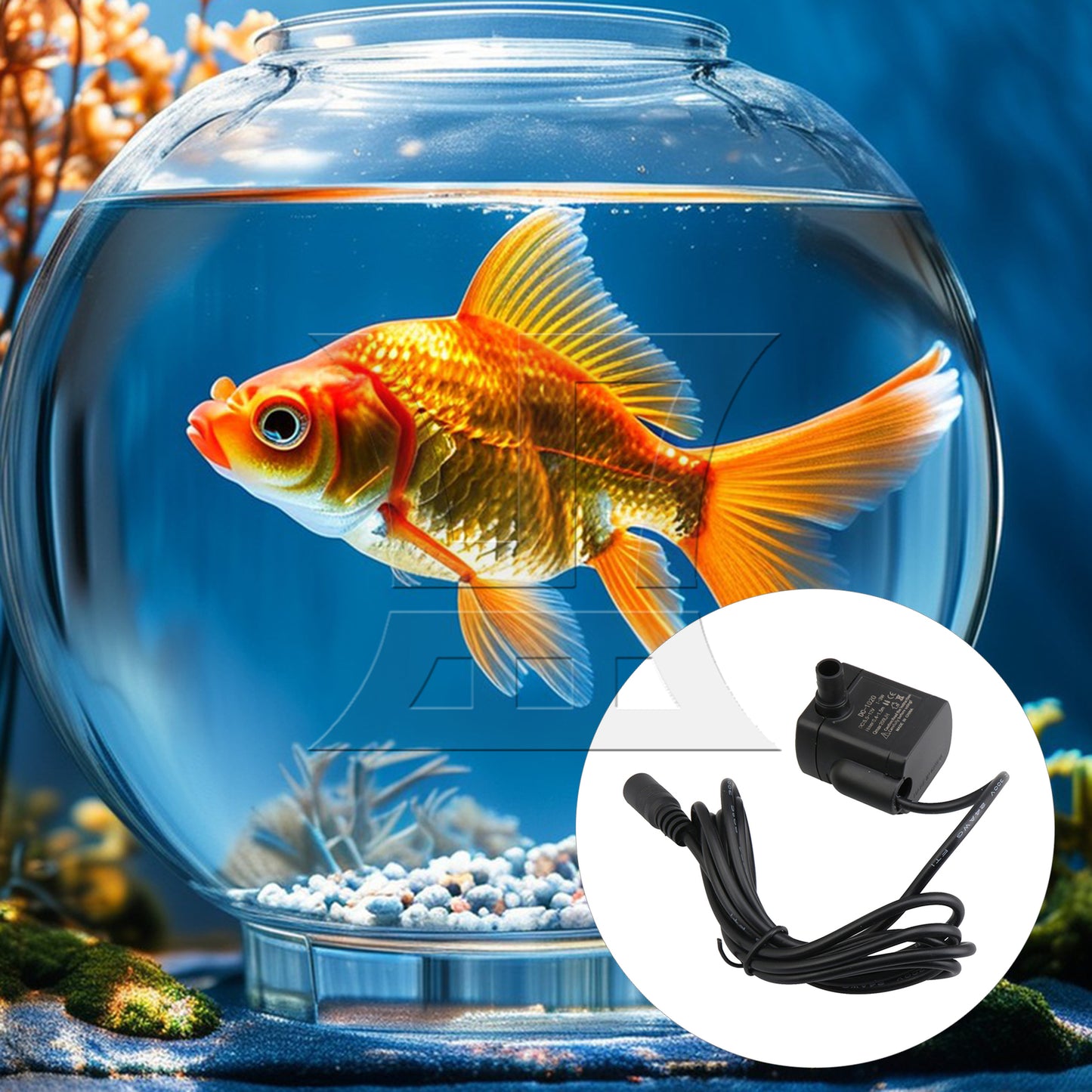 BQLZR DC5.5-12V 1-3W Submersible Water Pump 200L/H For Aquarium fountain fish pond