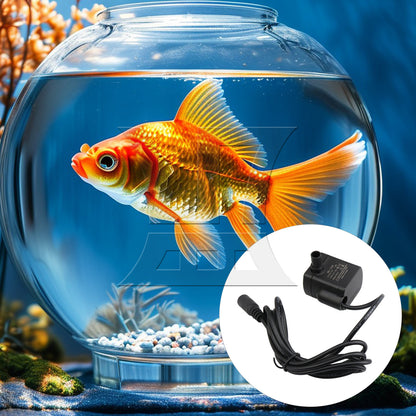 BQLZR DC5.5-12V 1-3W Submersible Water Pump 200L/H For Aquarium fountain fish pond