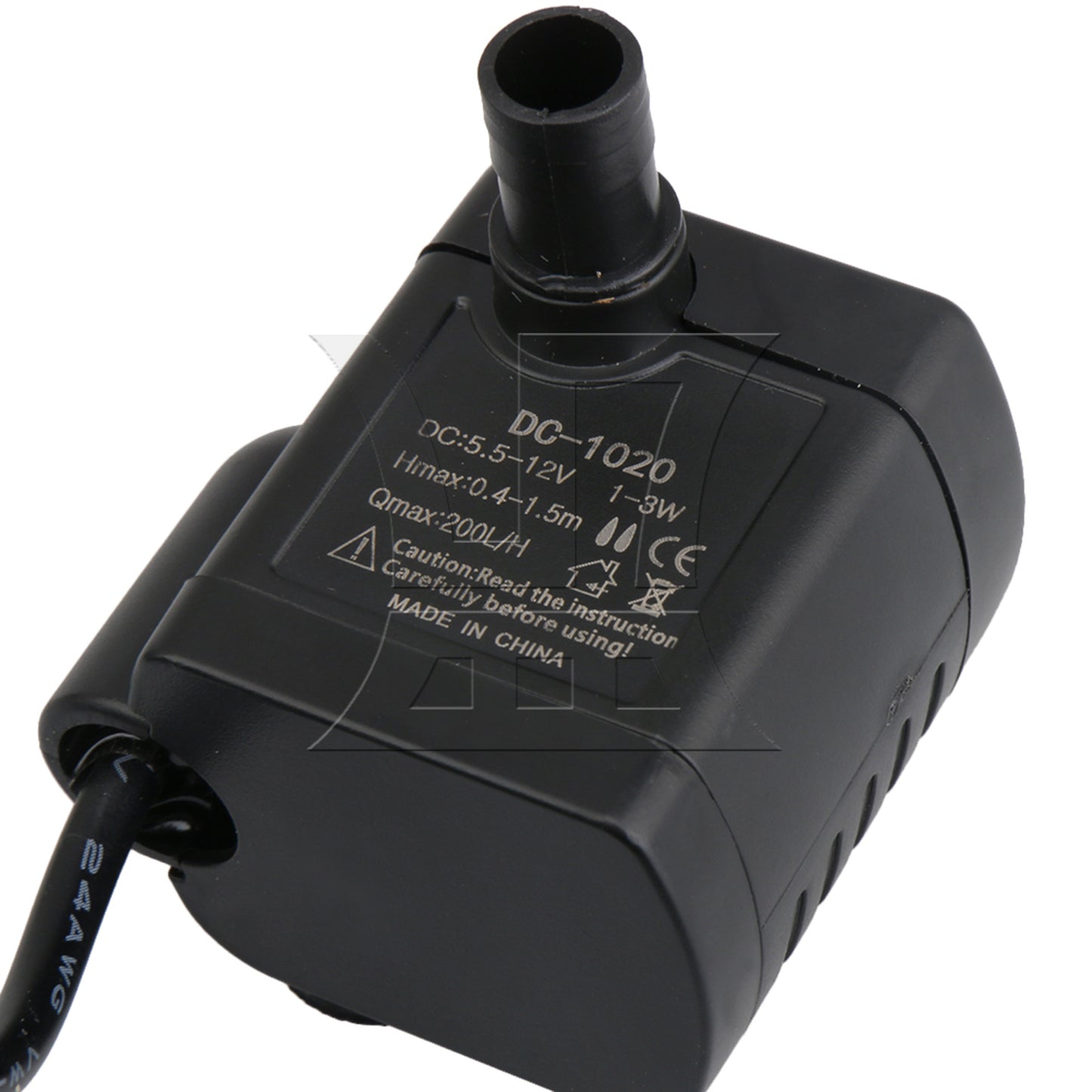 BQLZR DC5.5-12V 1-3W Submersible Water Pump 200L/H For Aquarium fountain fish pond