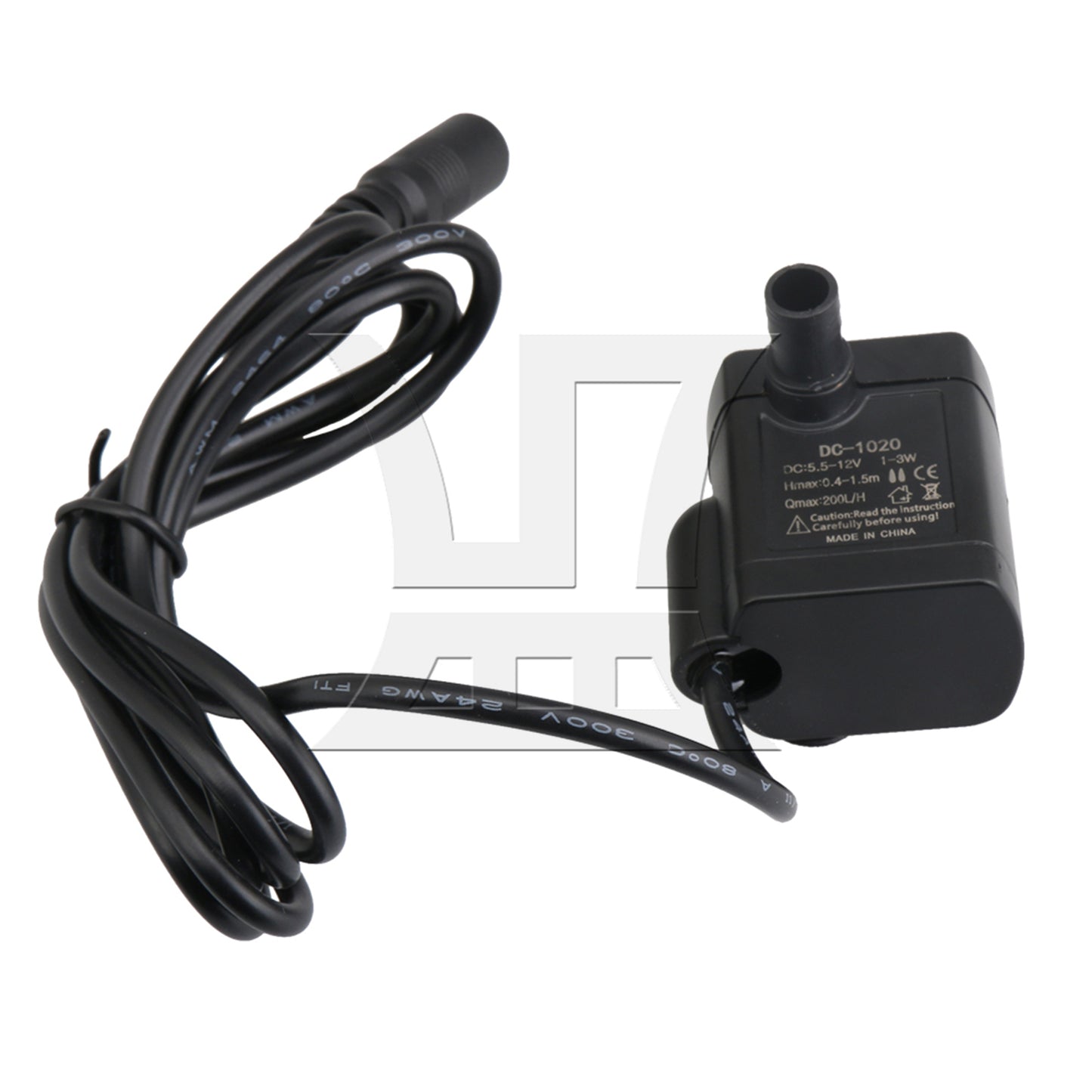 BQLZR DC5.5-12V 1-3W Submersible Water Pump 200L/H For Aquarium fountain fish pond