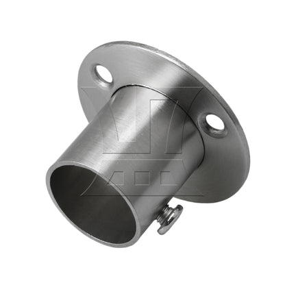 BQLZR 22mm Stainless Steel Pipe Flange Socket Rod Holder Fitting Bracket Hardware