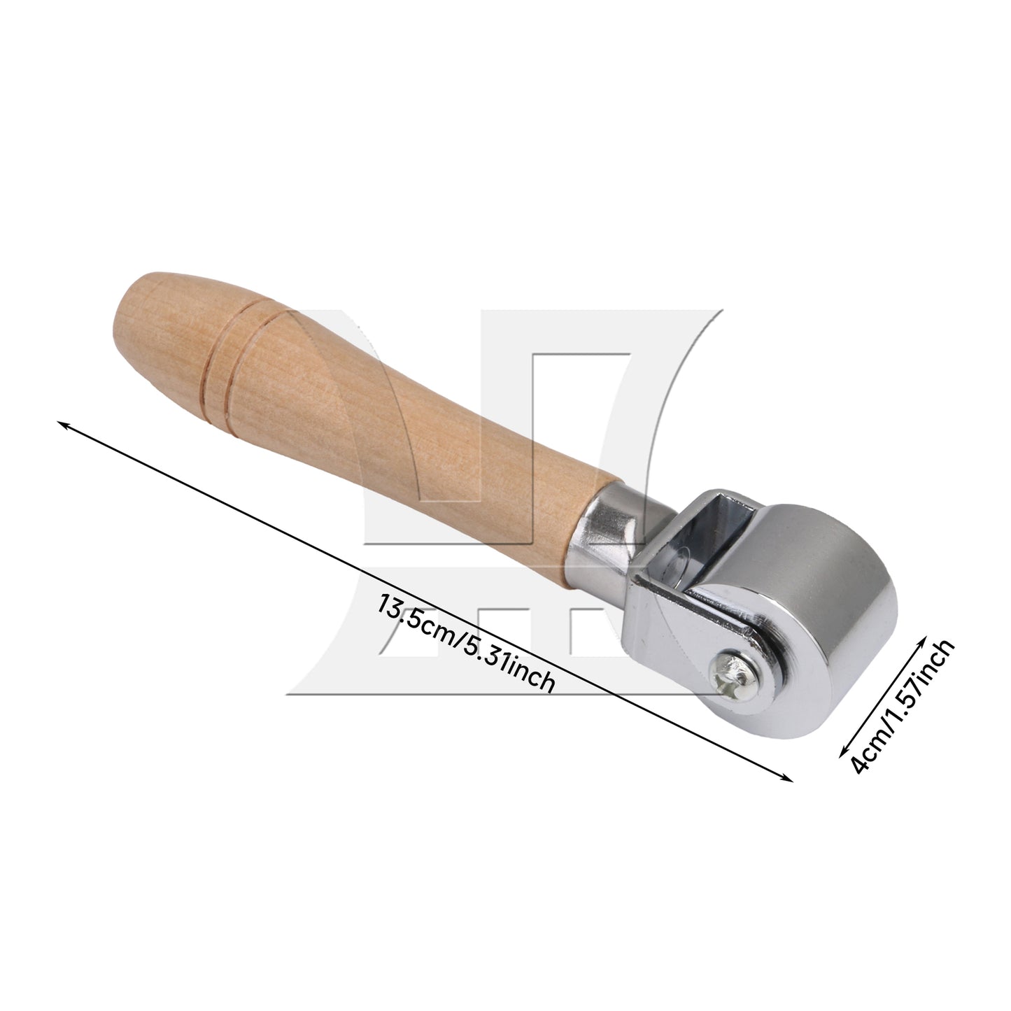 BQLZR Leather Craft 25mm Roller Length Leather Tools Glue Edges Crease Leather DIY