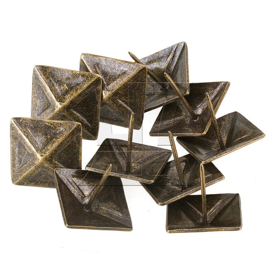 BQLZR  Vintage Upholstery Nails Bronze Tack 30 x 30mm Stud Furniture Hardware