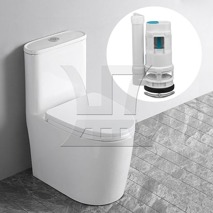 BQLZR Toilet Joined Water Tank Dual Flush Fill Drain Valve 7.09Inch Adjustable