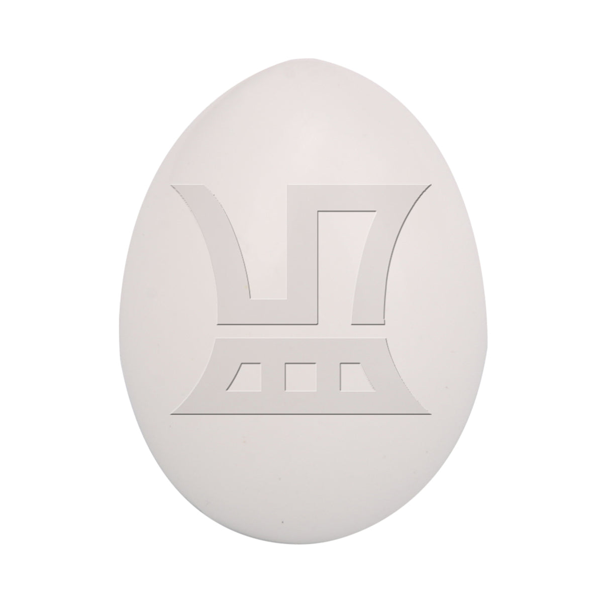 BQLZR  Smooth Dove Solid Plastic Eggs Fake Dummy Eggs White