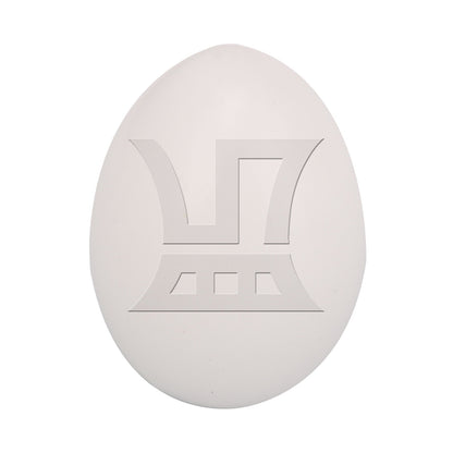 BQLZR  Smooth Dove Solid Plastic Eggs Fake Dummy Eggs White