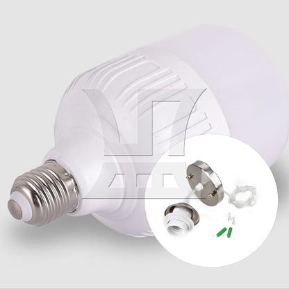 BQLZR Silver Lamp Cover Ceiling Rose Pendant Light Kit Set E27 Screw-mount Lamp Base