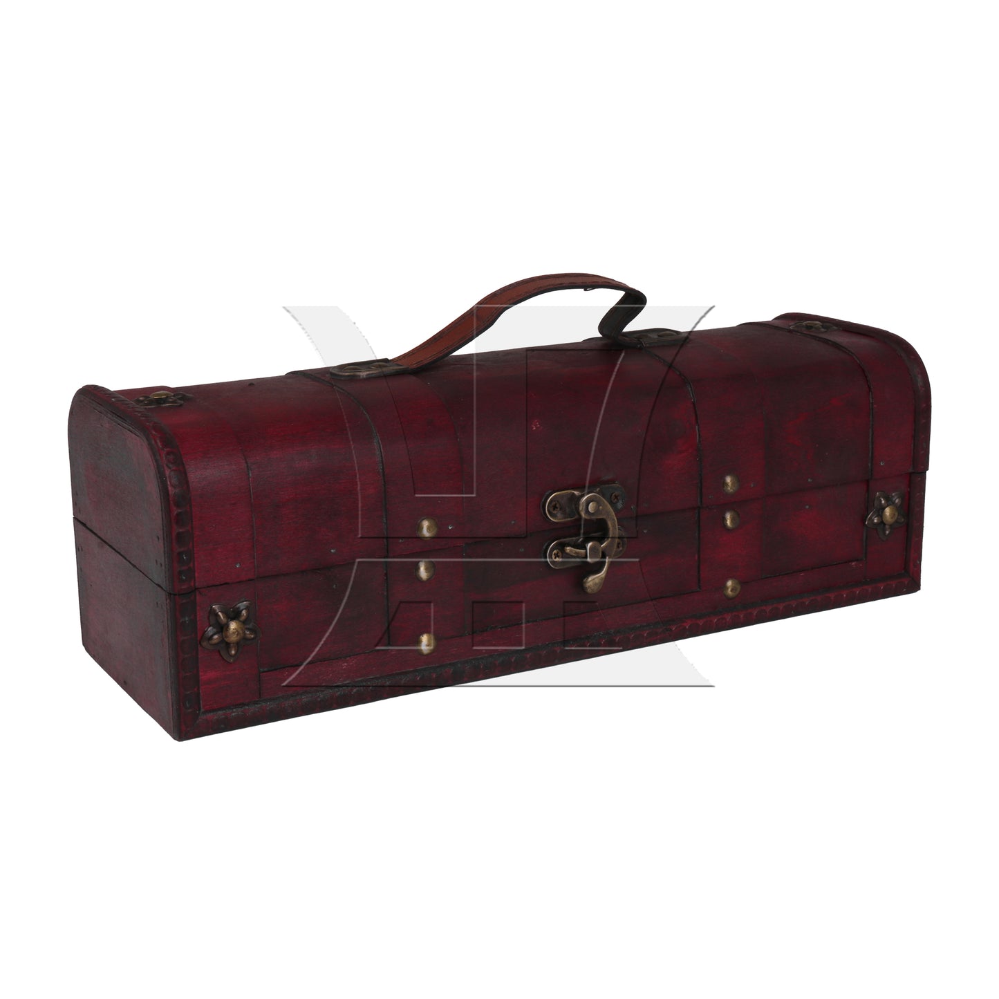 BQLZR Exquisite Retro Wooden Gift Box Vintage Wine Storage Box Case Holder