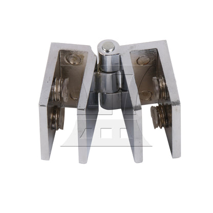 BQLZR 180 Degree Glass Door Cupboard Cabinet Clamp Hinge