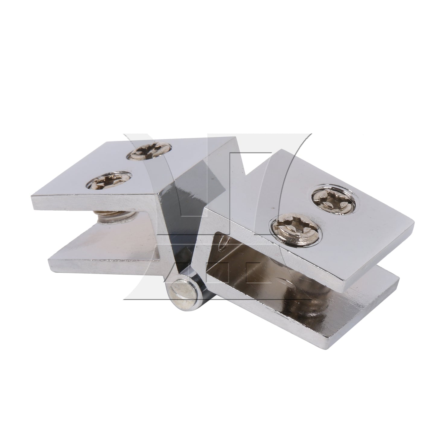BQLZR 180 Degree Glass Door Cupboard Cabinet Clamp Hinge