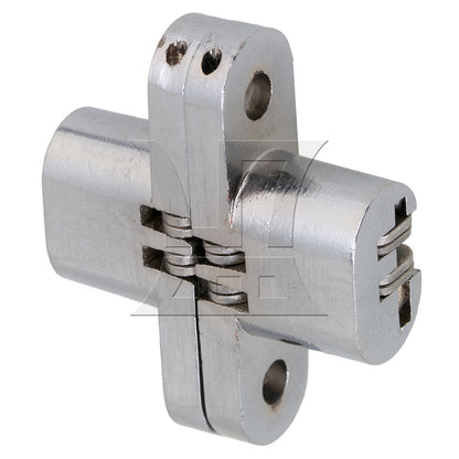 BQLZR 2pcs Hidden Stainless Steel Invisible Concealed Cross Hinge for Jewelry Box