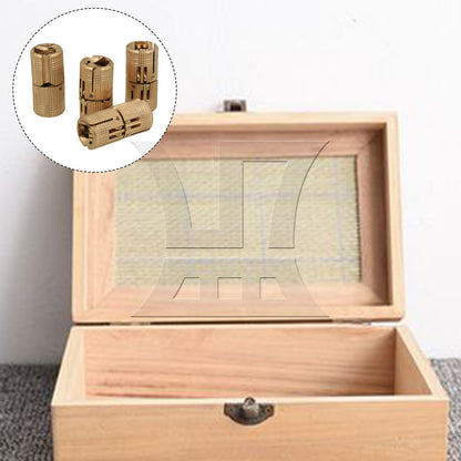 BQLZR  Copper Hidden Invisible Barrel Concealed 12mm Hinge for Cabinet Door