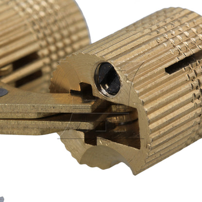 BQLZR  Copper Hidden Invisible Barrel Concealed 12mm Hinge for Cabinet Door