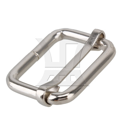 BQLZR  Metal Slides Tri-glides Wire-formed Roller Pin Buckles 25mm Strap Adjuster