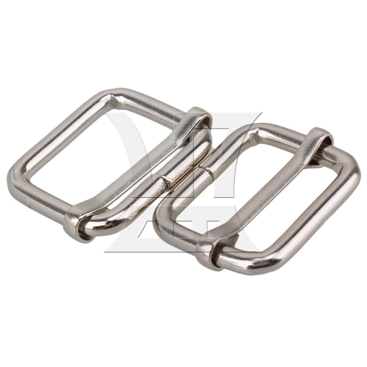 BQLZR  Metal Slides Tri-glides Wire-formed Roller Pin Buckles 25mm Strap Adjuster