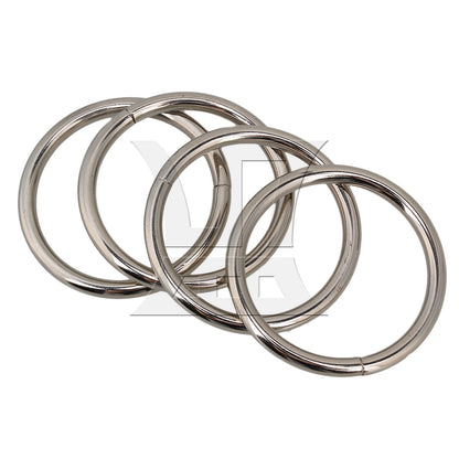 BQLZR  38mm Metal O-Ring O Ring Non Nickel Plated For Purse Making Craft