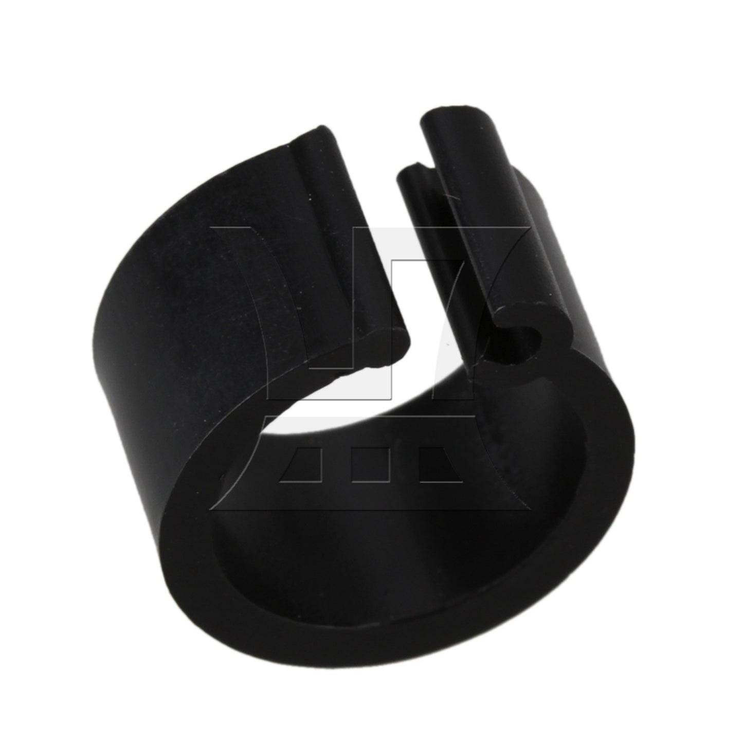 BQLZR 100pcs Black Chicken Pigeon Leg Band Poultry Dove Bird Parrot Clip Ring 8mm