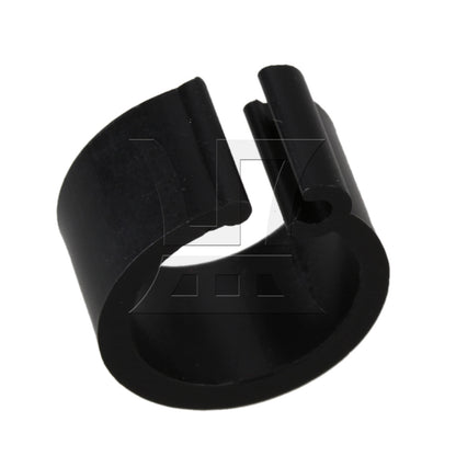 BQLZR 100pcs Black Chicken Pigeon Leg Band Poultry Dove Bird Parrot Clip Ring 8mm