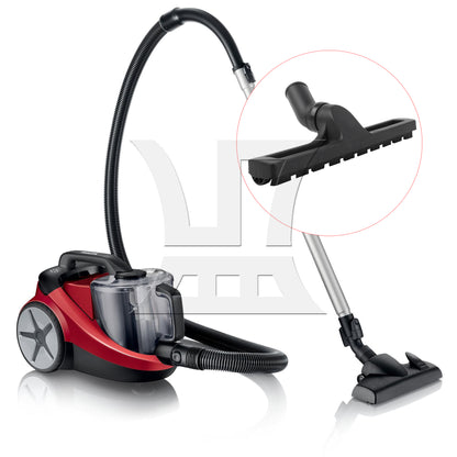 BQLZR 32mm Inner Dia Vacuum Attachment 360 Floor Brush Tool with Wheel 30x5cm