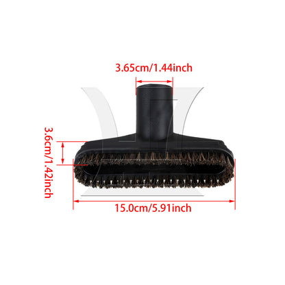 BQLZR Square Horse Hair Sweeping Brush Replace Tool Attachment For Vacuum 32mm