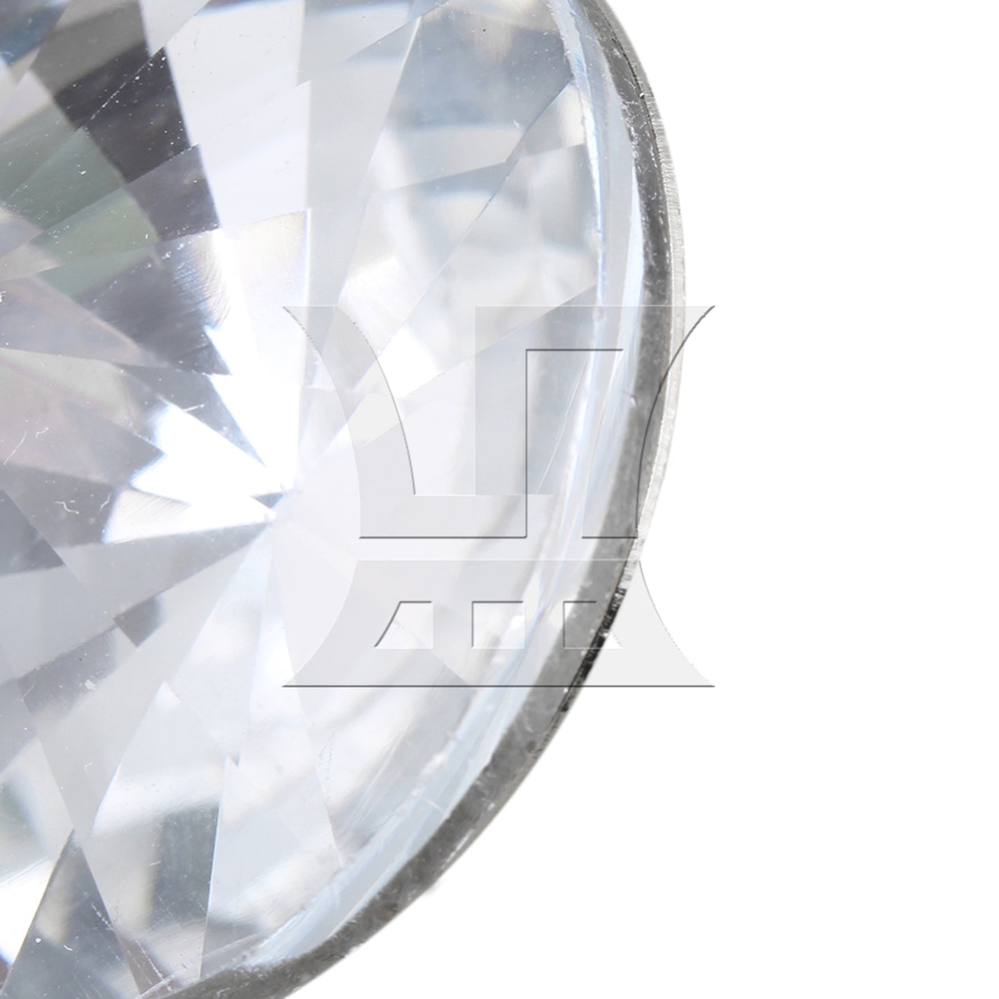 BQLZR 20 Pieces Crystal Upholstery Buttons 30mm Round Satellite Stone DIY Decorative