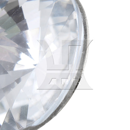 BQLZR 20 Pieces Crystal Upholstery Buttons 30mm Round Satellite Stone DIY Decorative