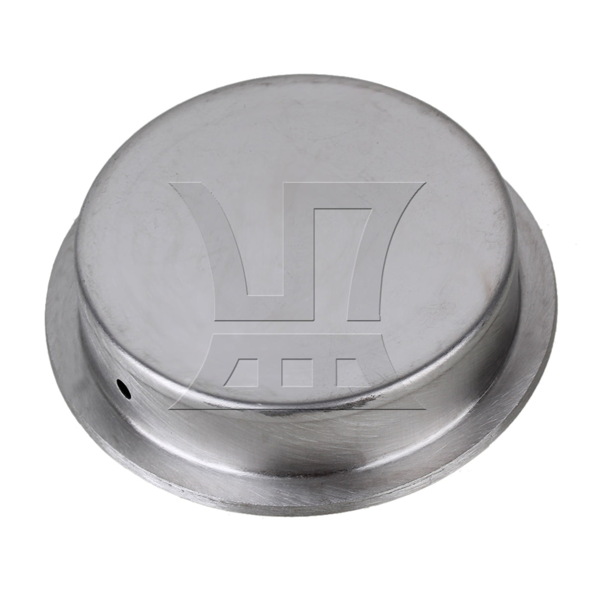 BQLZR Silver Circle Flush Concealed 304 Stainless Steel Closet Knob OD 70mm/2.76"