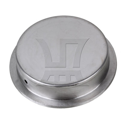 BQLZR Silver Circle Flush Concealed 304 Stainless Steel Closet Knob OD 70mm/2.76"