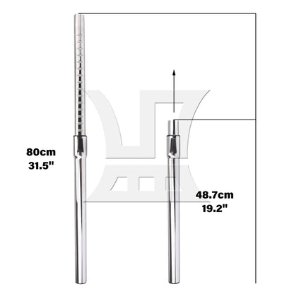 BQLZR Silver 00146 Stainless Steel Vacuum Wand Accessories Replacement