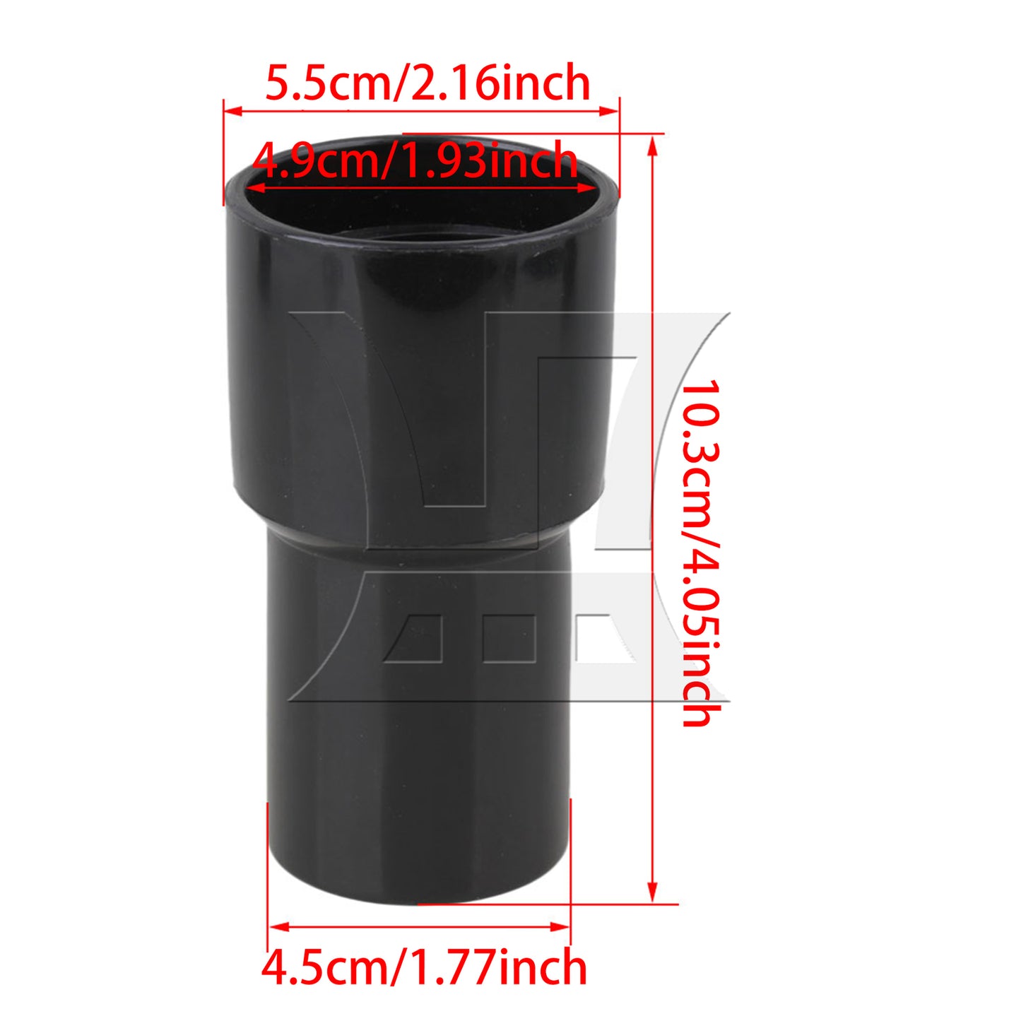 BQLZR ABS Replacement Power Tool Vacuum Hose Fitting 00178 Extraction 40mm ID