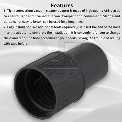 BQLZR Black 30 liters Brush Head Adaptor 00214 Vacuum Accessory
